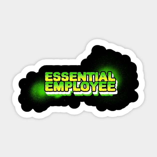 Essential employee meme Sticker by Sabahmd